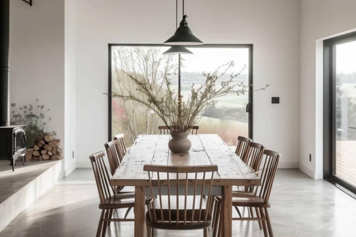 Get Inspired: 40 Chic and Cozy Farmhouse Dining Room Ideas Get Inspired: 40 Chic and Cozy Farmhouse Dining Room Ideas