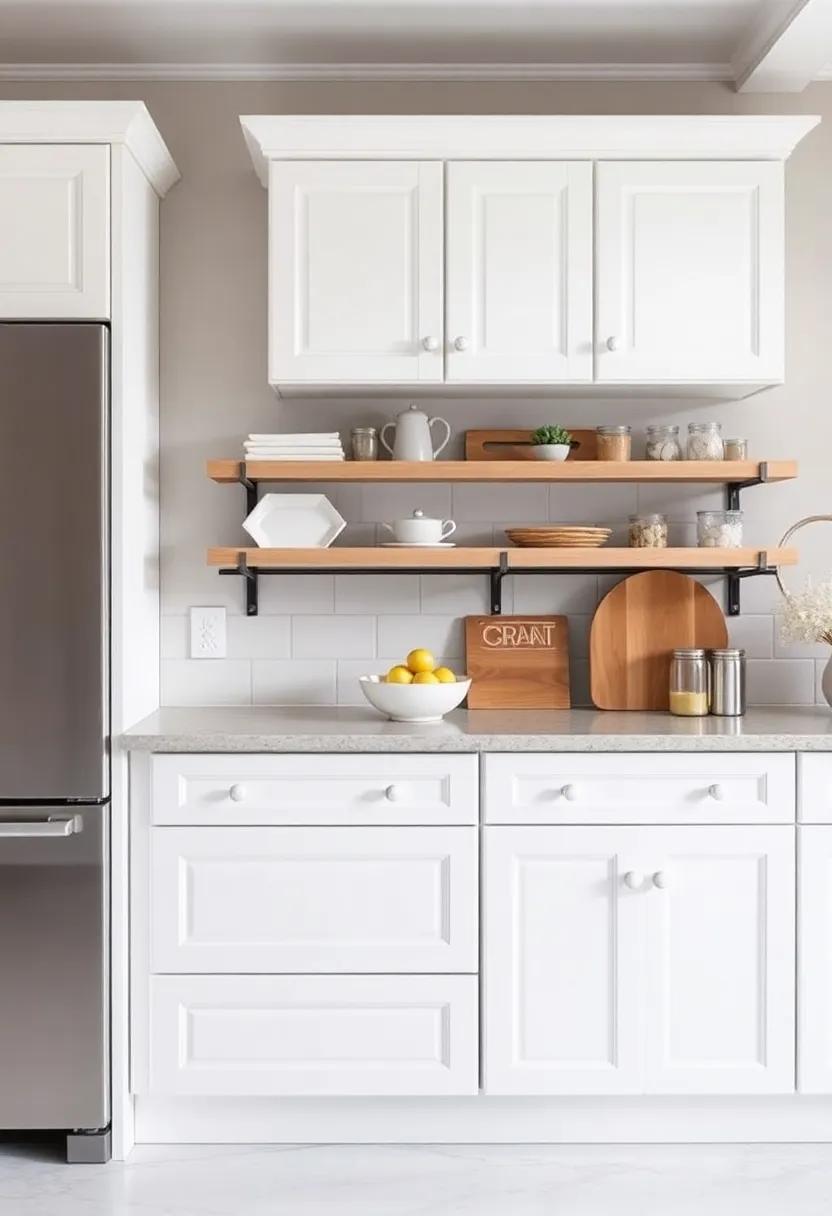 Charming Whites: Embrace Timeless Elegance with Classic Farmhouse Kitchen Cabinets