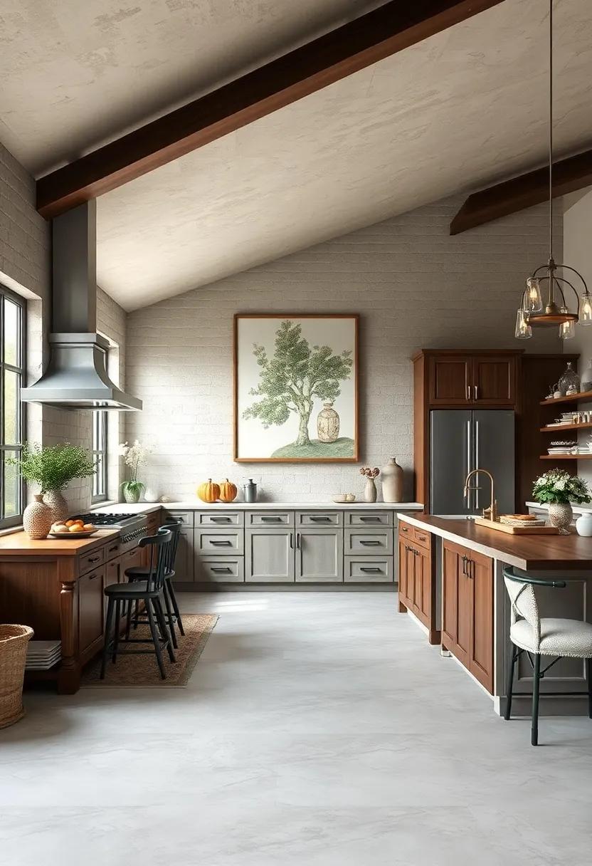 Large-Scale Artwork: Hang oversized, ‍rustic artwork or country-themed prints to make a ​bold statement and enhance the farmhouse feel in ⁣your culinary space