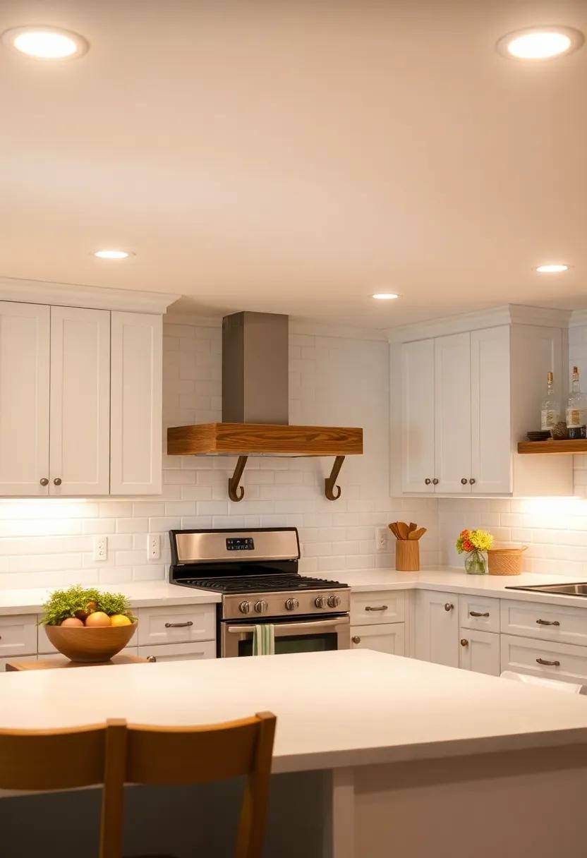 Recessed Lighting: Install recessed lighting for a clean, modern look, providing bright ‍illumination that enhances your kitchen's functionality