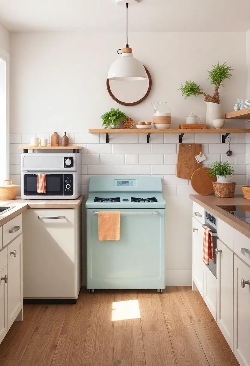 Vintage-Inspired Appliances: Choose ‍retro-style appliances in classic colors to blend modern functionality with a nostalgic farmhouse aesthetic