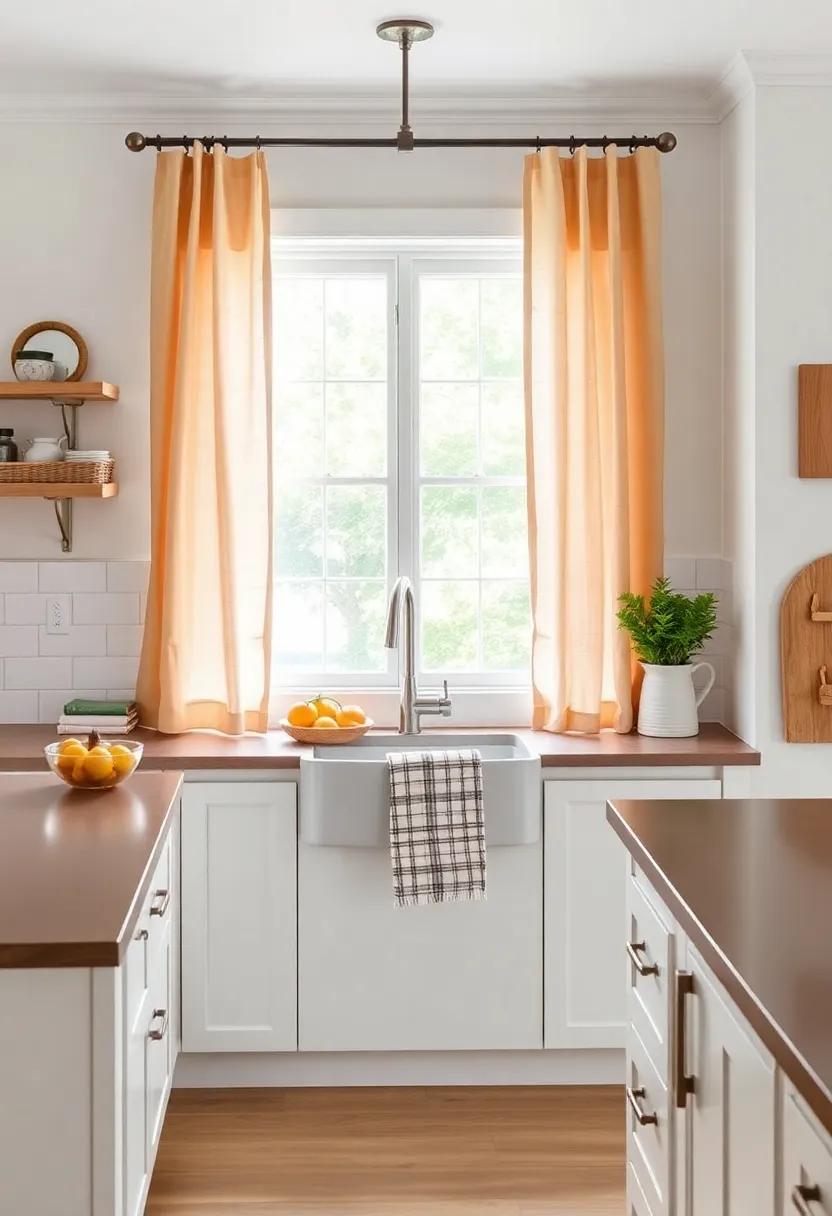 Warm‍ Textiles: Layer your designs with cozy‌ textiles,such as linen curtains​ or patterned dish towels,to⁢ soften hard surfaces and add ​comfort