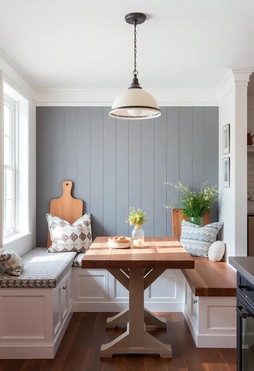 Cozy Nooks and Banquette Seating Perfect for Family Gatherings