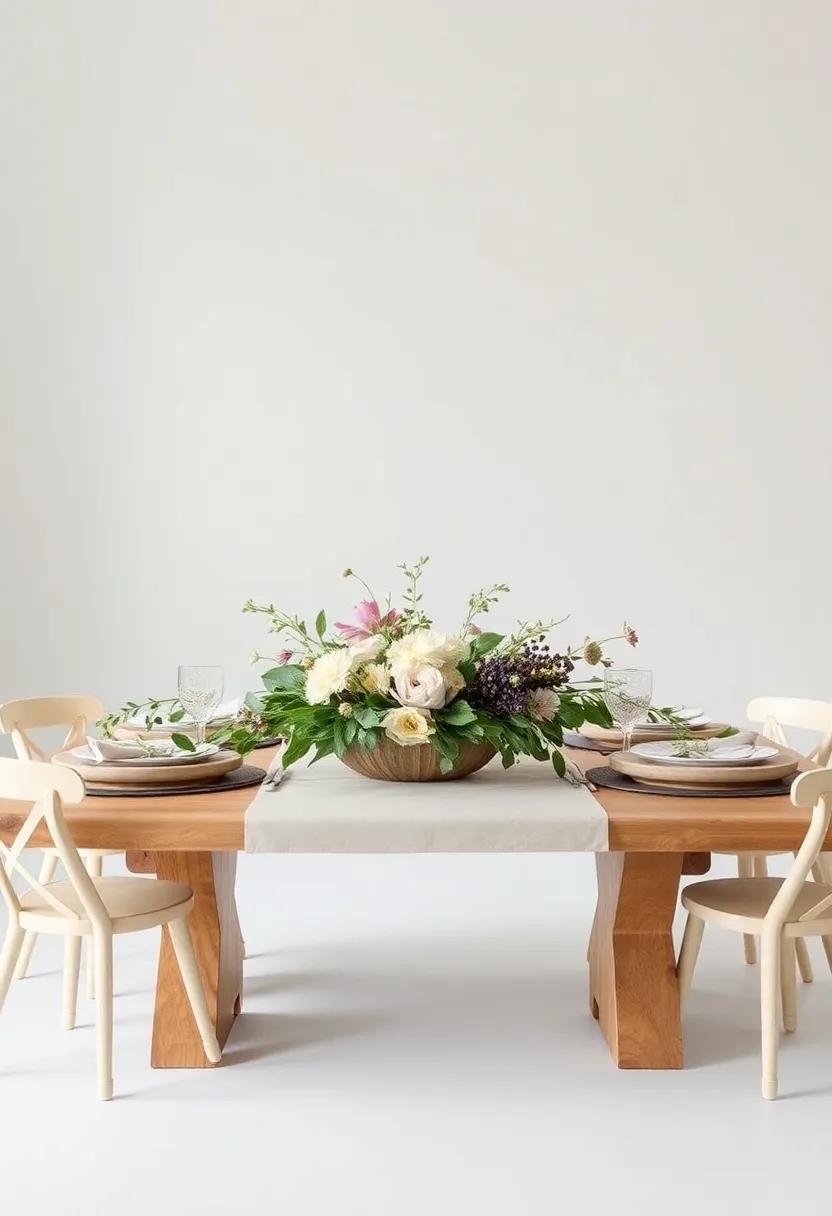 Nature-Inspired Centerpieces That Transform Your Kitchen Table