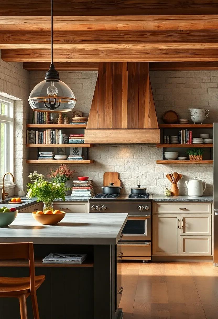 Cookbook Displays⁤ - Stacks of favorite cookbooks⁣ invite culinary ⁢exploration, turning the kitchen into⁣ a⁢ creative‍ hub for aspiring chefs