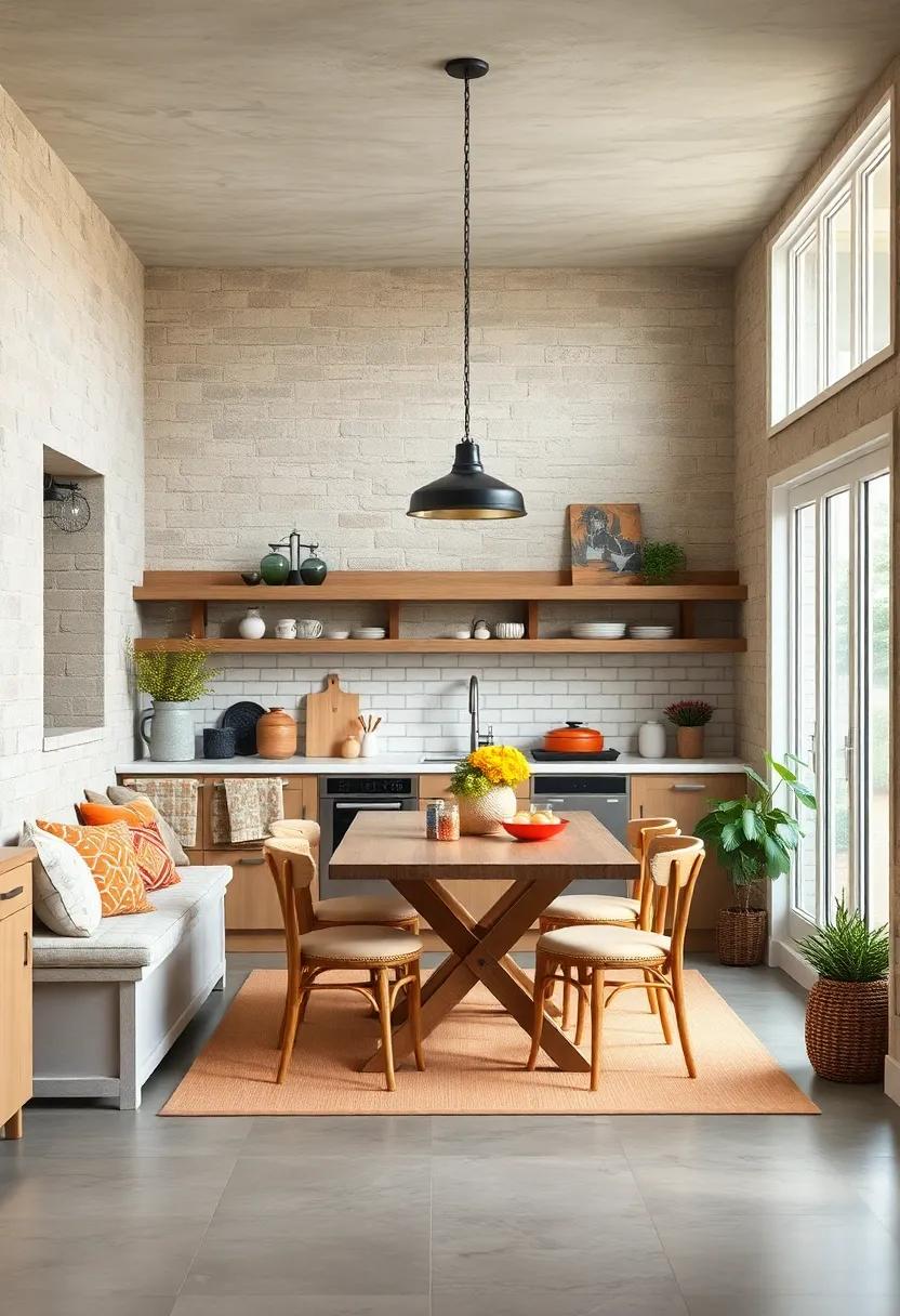 Cozy⁢ Nooks - A built-in breakfast‌ nook transforms mealtime ‌into a cozy gathering ‍spot,⁤ perfect for enjoying coffee ​and ⁣conversation