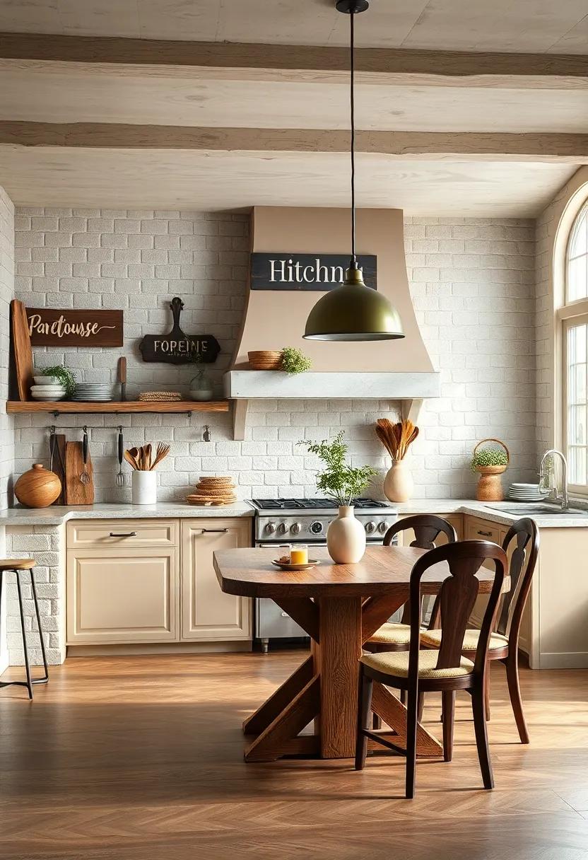 Vintage ⁣Accents​ - Incorporating antique utensils or farmhouse‍ signs injects personality and history,connecting ‌the kitchen ​to a ⁣simpler past