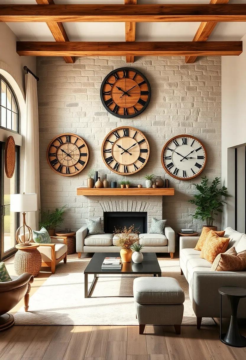 Incorporating clocks As Focal Points In⁣ Your Farmhouse Style ⁤Living Room