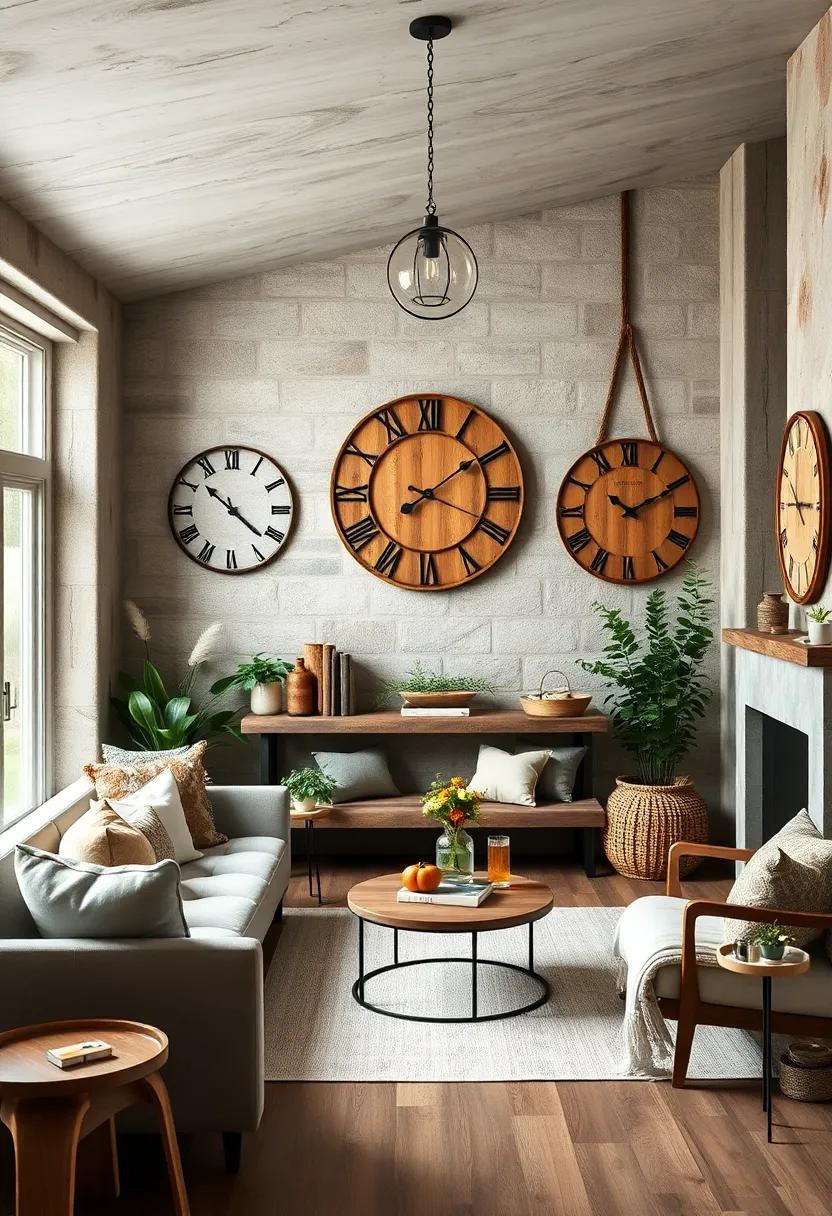 Creating A Cozy Nook With A⁤ Statement Clock And⁢ Soft ​Textiles