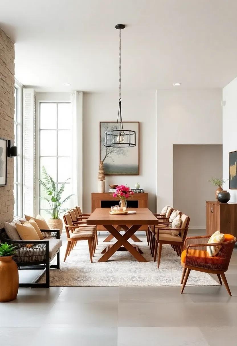 Unique Dining Room Layouts That Maximize Space and Comfort