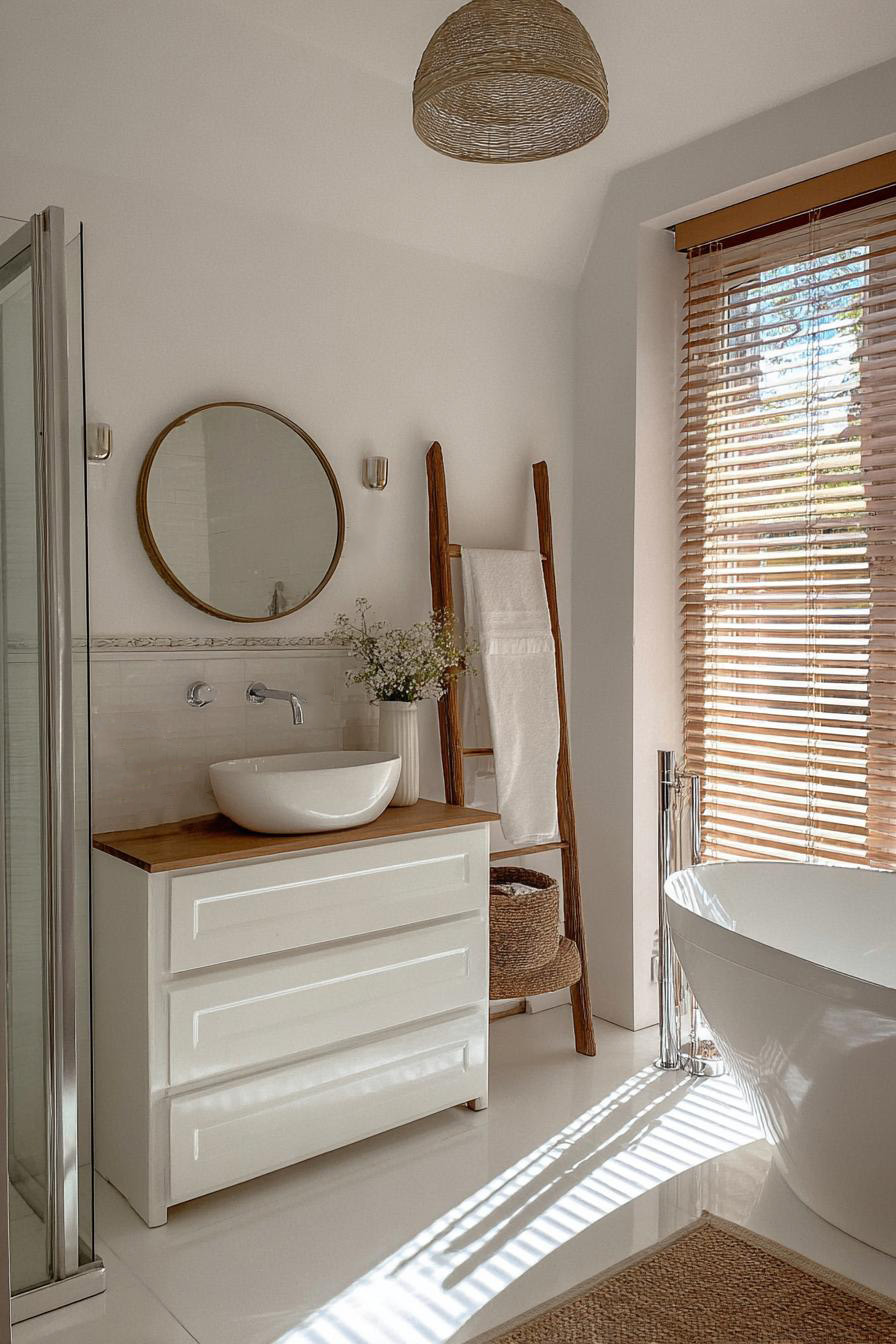 17 Stunning White Bathroom Ideas for a Fresh, Clean Look