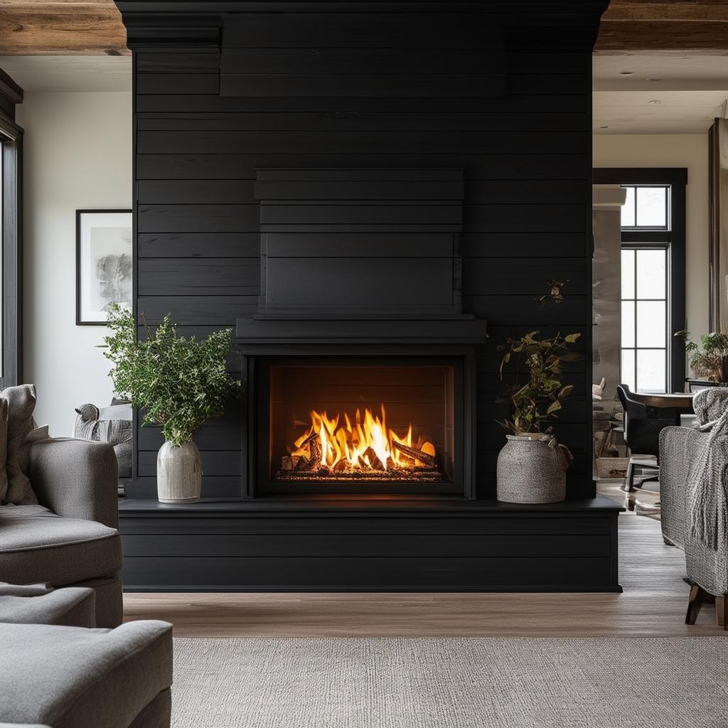 Transform Your Space with These 40+ Stylish Black Shiplap Fireplace Ideas for a Cozy and Chic Look Transform Your Space with These 40+ Stylish Black Shiplap Fireplace Ideas for a Cozy and Chic Look