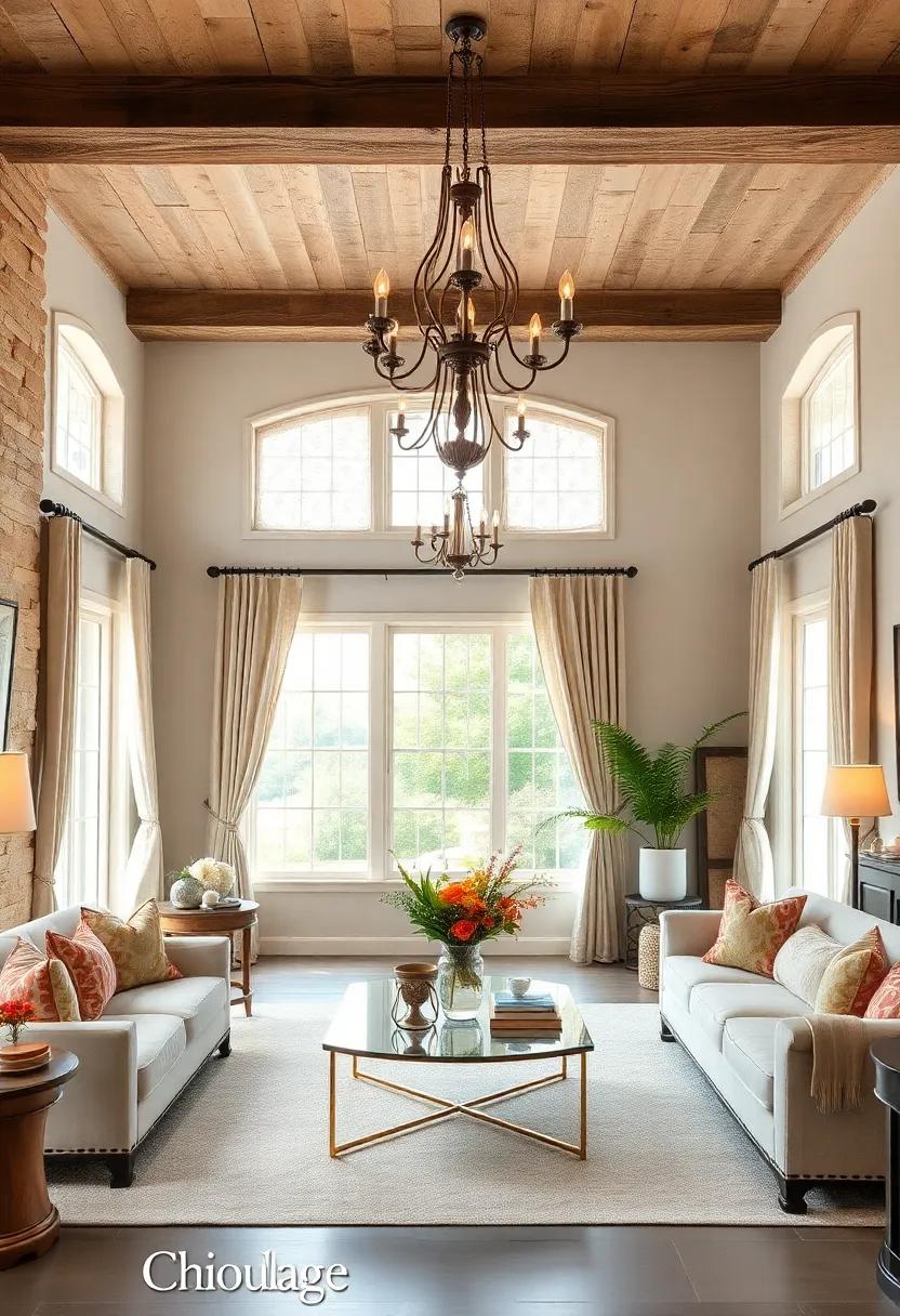 Custom Window Treatments: Soft⁣ curtains in delicate patterns​ allow gentle light to filter in, enhancing the room's serene ambiance