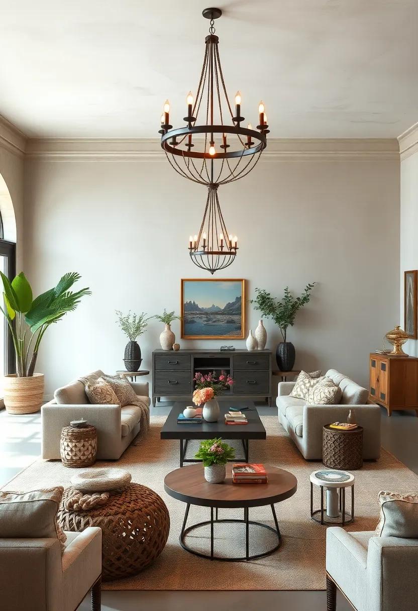 Nature-Inspired Elements:⁣ Incorporating stones, driftwood, or live plants deepens the connection to the serene French countryside