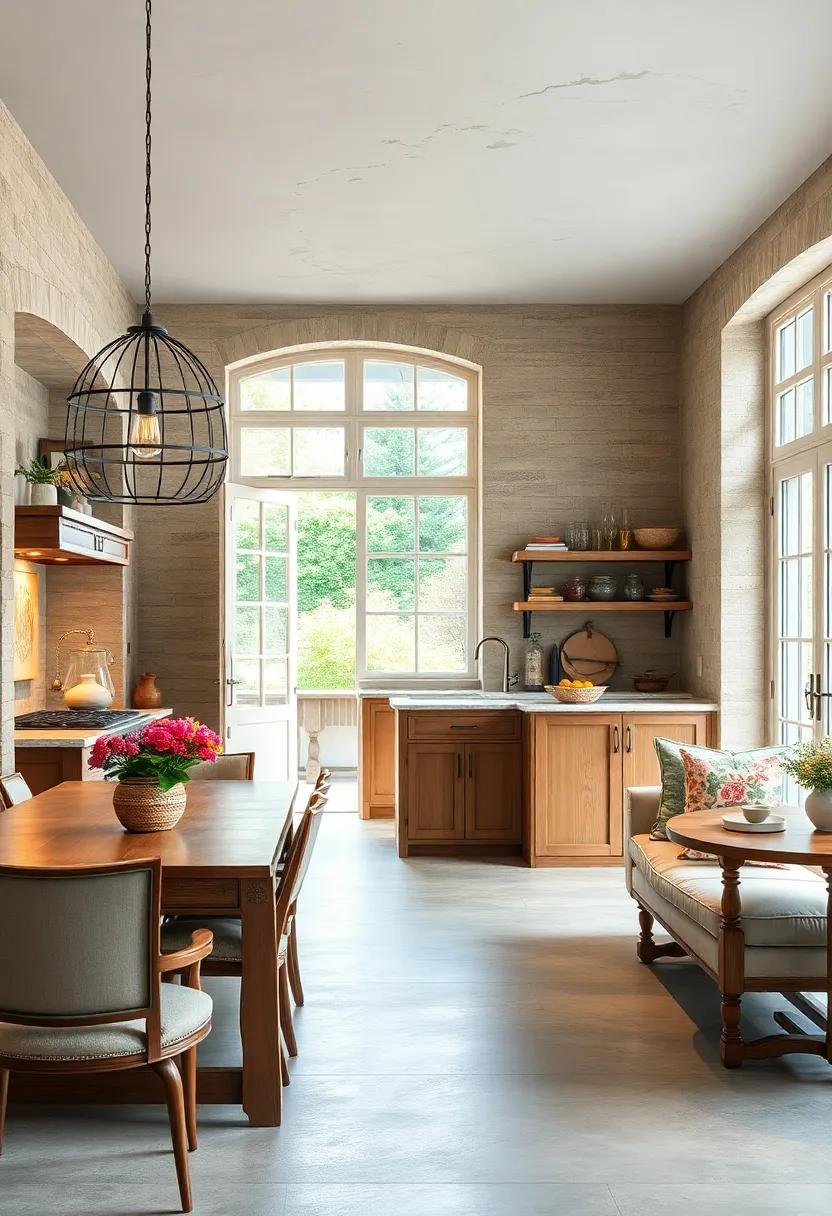 French Doors: Opt for double or sliding French doors that open up your⁢ kitchen to outdoor ‌spaces, creating a seamless ‍blend between indoor and outdoor living
