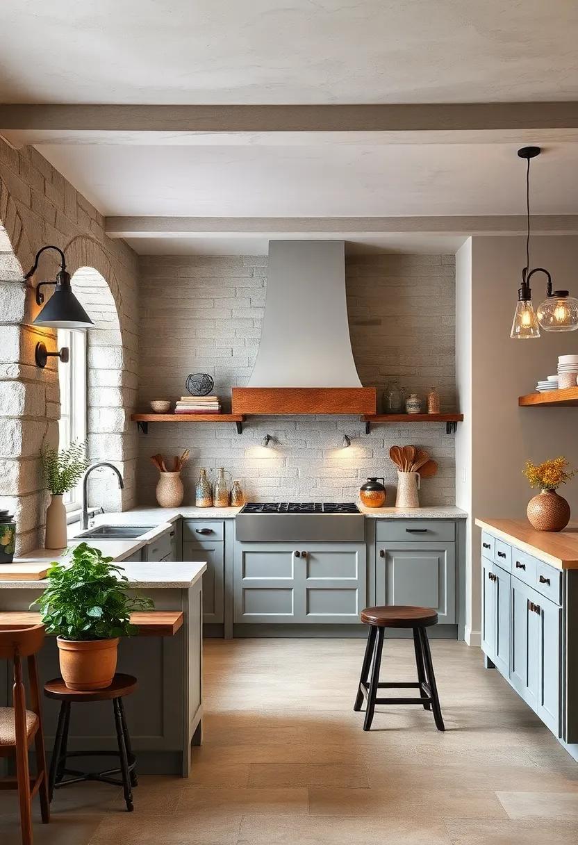 Rustic Lighting ‍Fixtures: Incorporate wrought iron or vintage-style lighting to illuminate your kitchen with charm and warmth