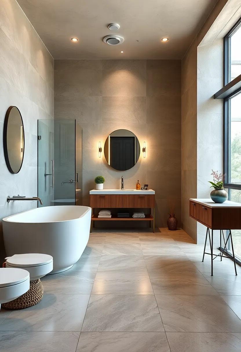 non-Slip Flooring: Ensure safety with stylish non-slip flooring options that provide peace of mind, especially for guests with mobility issues