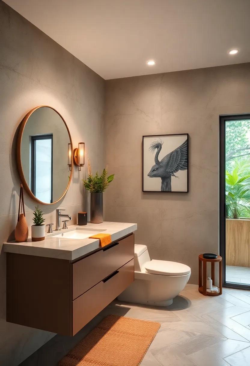 Decorative Touches: Incorporate decorative elements such as artwork or plants to give the room a warm, inviting feel without sacrificing functionality