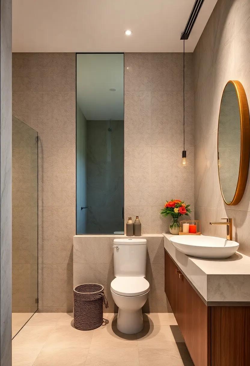 Waste Basket: A discreet yet accessible waste basket is essential for maintaining cleanliness and convenience in a busy setting