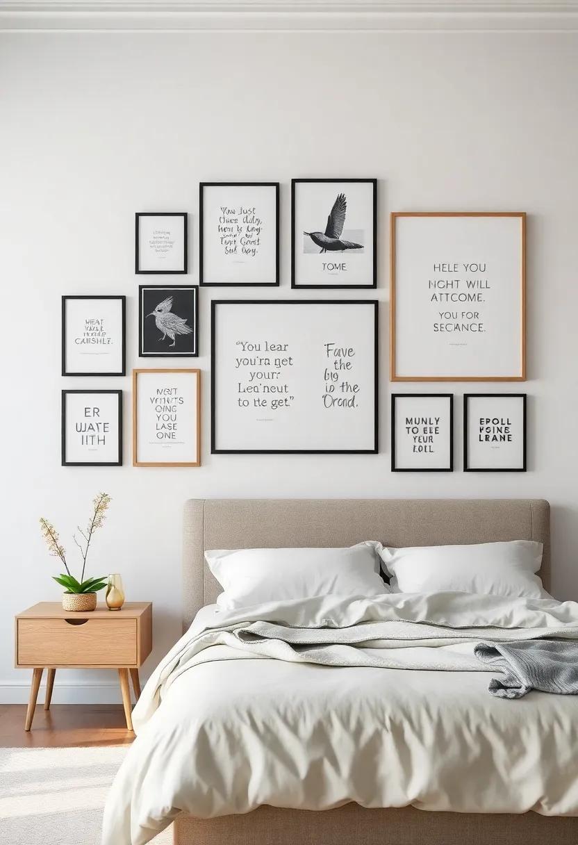 Incorporating Typography: Adding Quotes and Words for Inspiration and Style