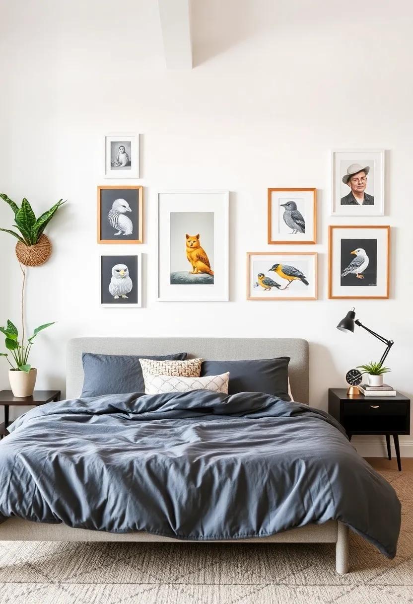 Playful Arrangements: Creative Layouts for an Eclectic Gallery Wall