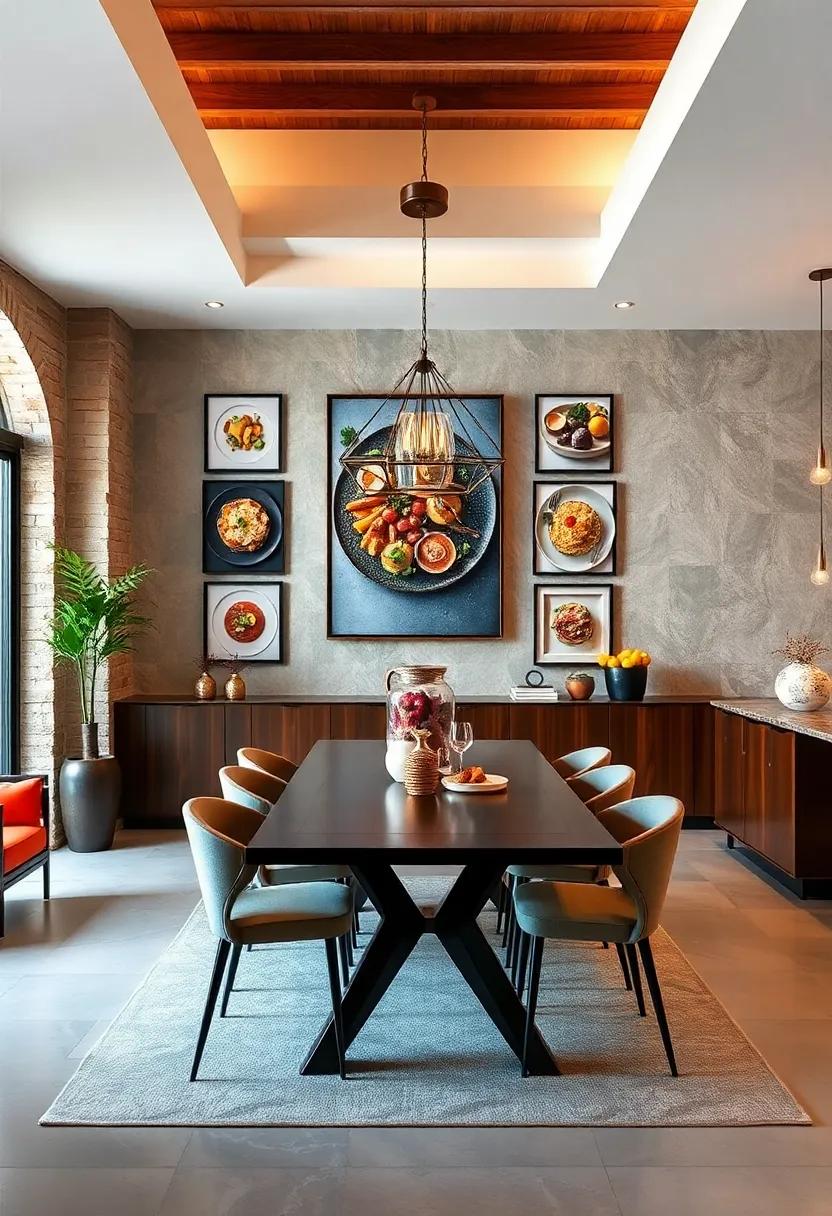 Food Photography Art: Elevate your dining space with stunning food photography, showcasing beautiful dishes that inspire your next meal