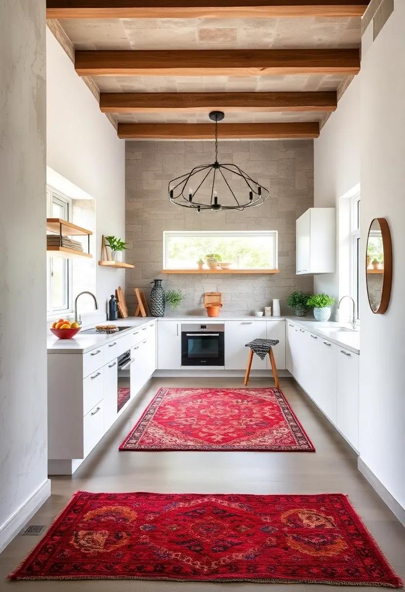 Stylish Rugs: Use colorful or textured rugs to add comfort and style underfoot, making the space inviting