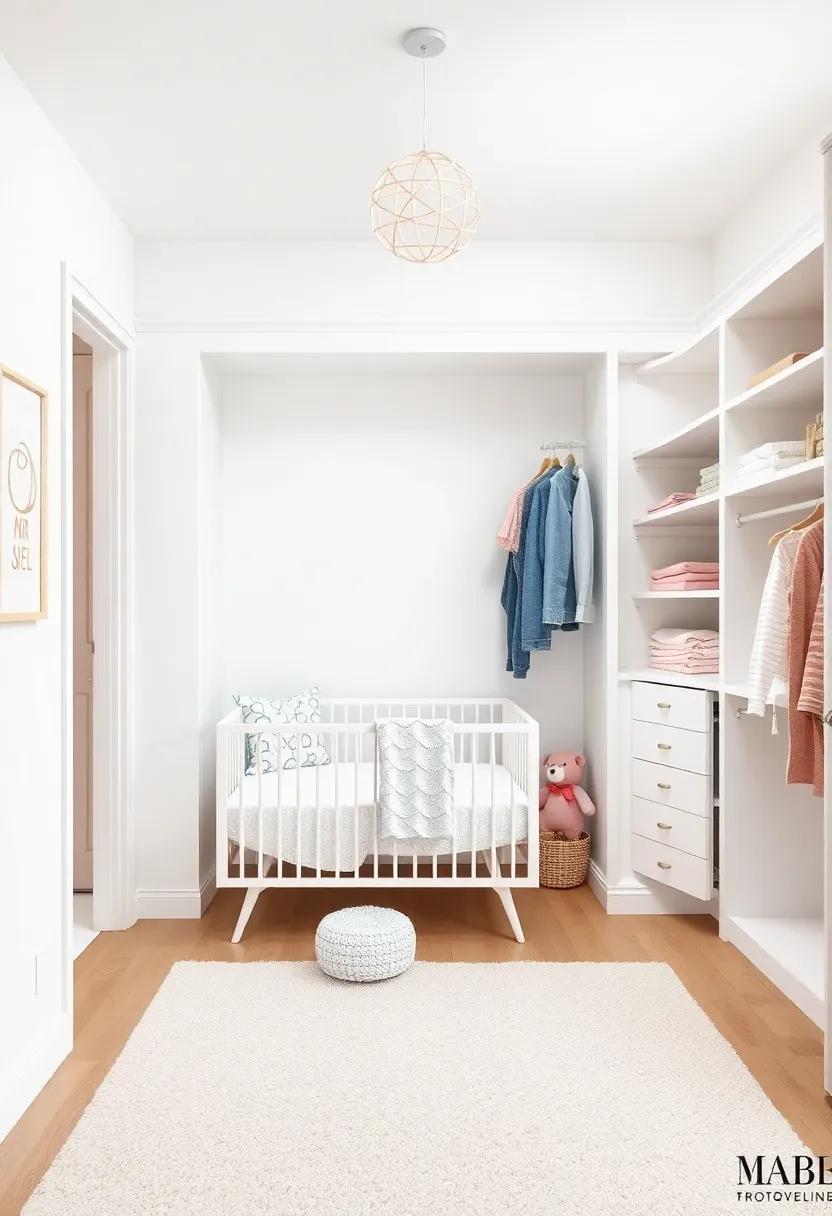 Functional Closet Layouts for Optimizing Small Nursery Spaces