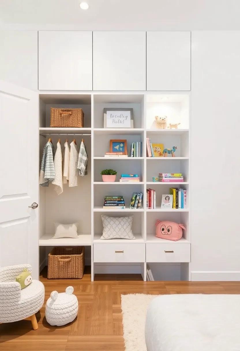 integrating Open Shelving for Showcasing Toys and Books