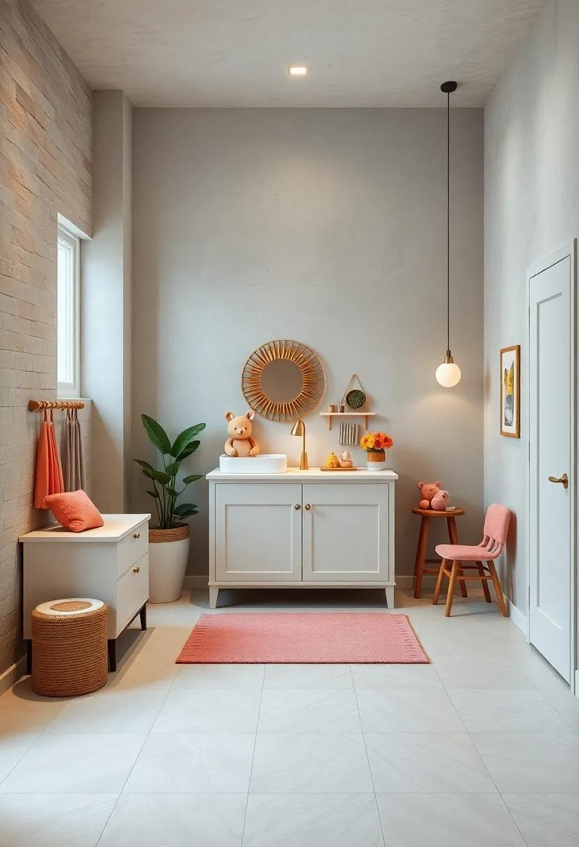 Designing an organized Changing Station for Easy Access and Safety