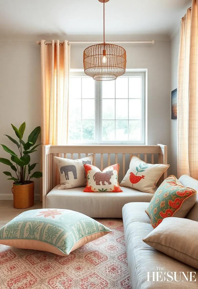 DIY Personal Touches: Get creative by making your own pillows with loved fabrics or patterns that have special meaning to your family