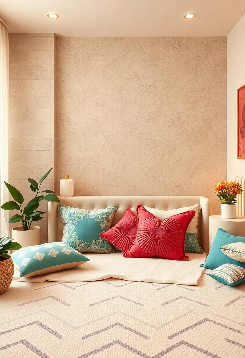 Interactive Pillows: Consider pillows that feature textures or crinkly materials to engage and entertain your young explorers