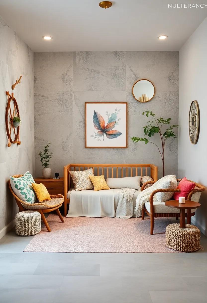 Nature-Inspired patterns: Leaf and tree motifs can make a nursery feel like a serene woodland retreat for your little one