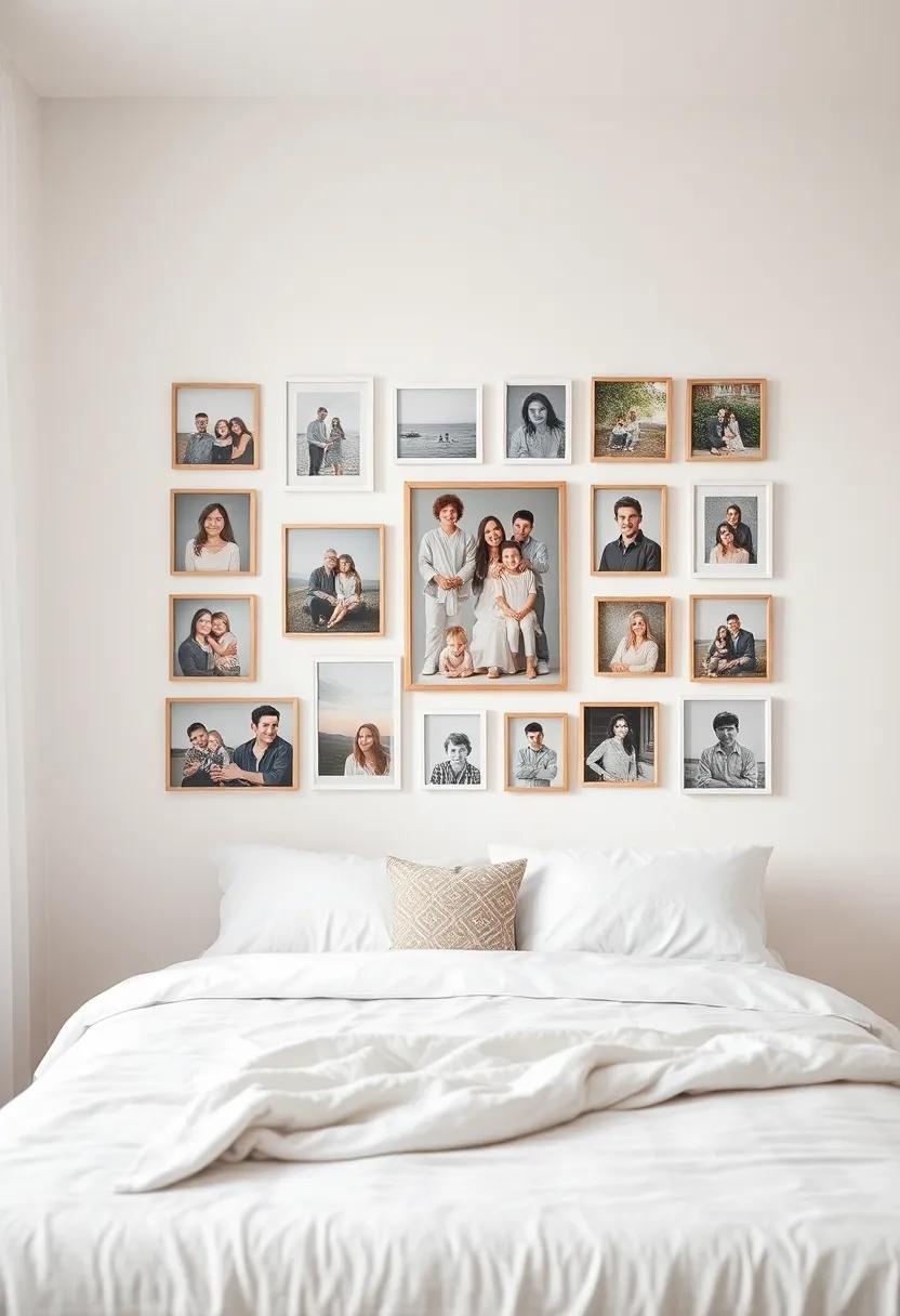 Family Photo Wall: Dedicate a⁤ section to family photographs, reinforcing love and​ connection in her⁤ sanctuary