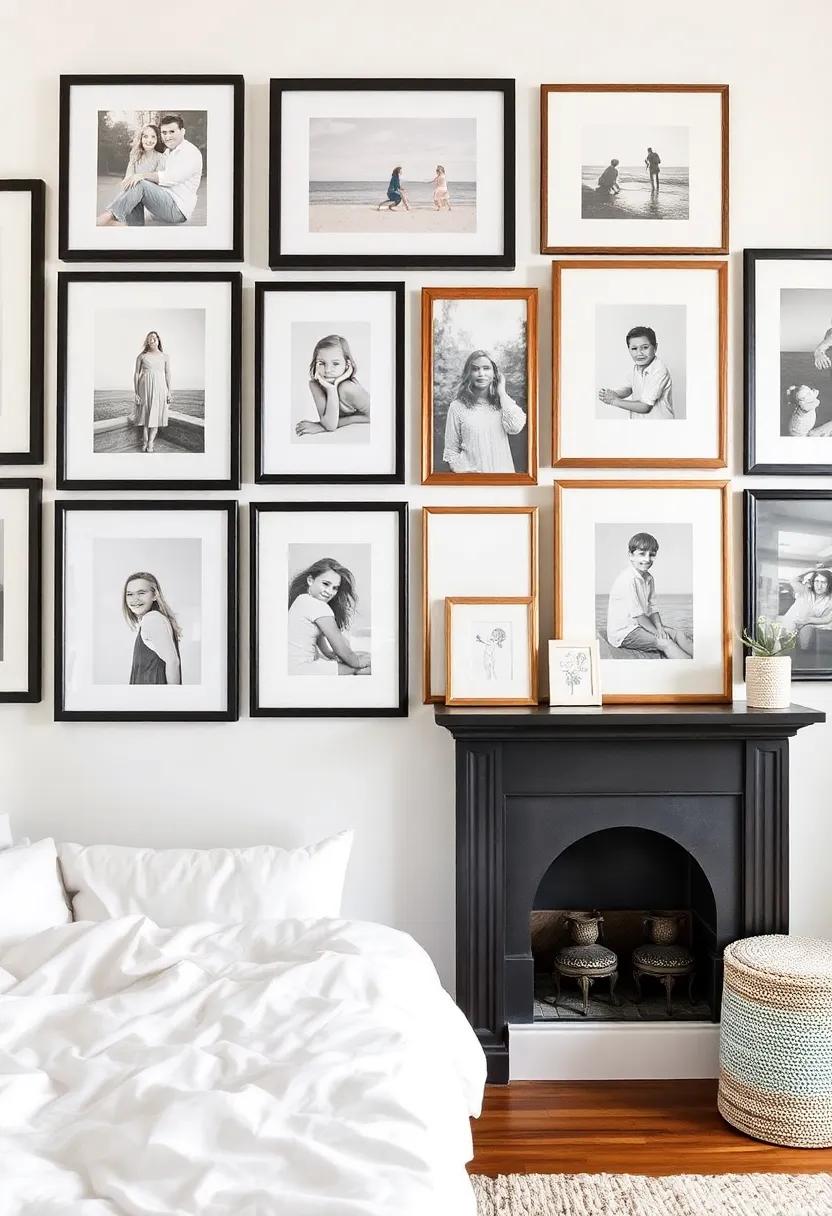 A‍ Gallery Wall: Curate a⁢ collection⁢ of framed photos⁢ and art that tell her story and celebrate ⁤special memories