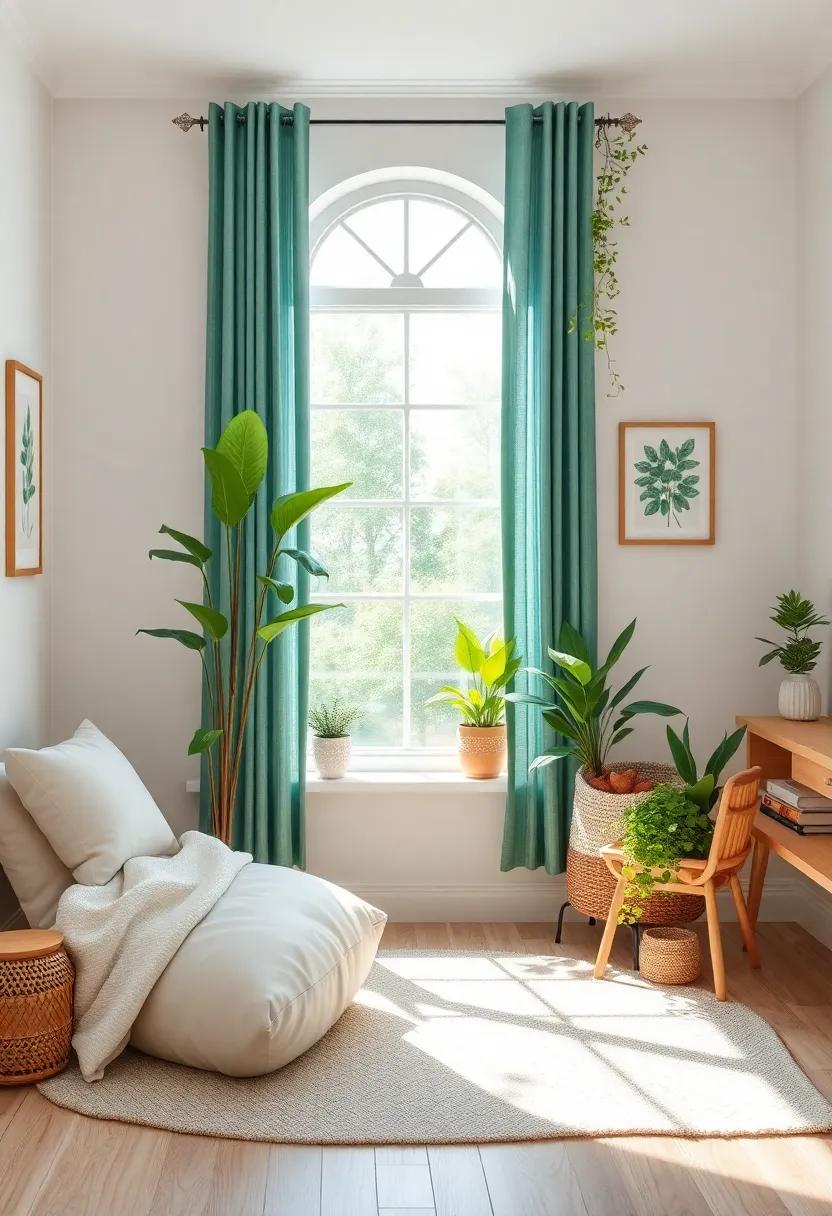 Nature-Inspired Decor: Bring​ the ⁢outdoors in⁢ with ‍potted plants or botanical⁣ prints, promoting a calming environment