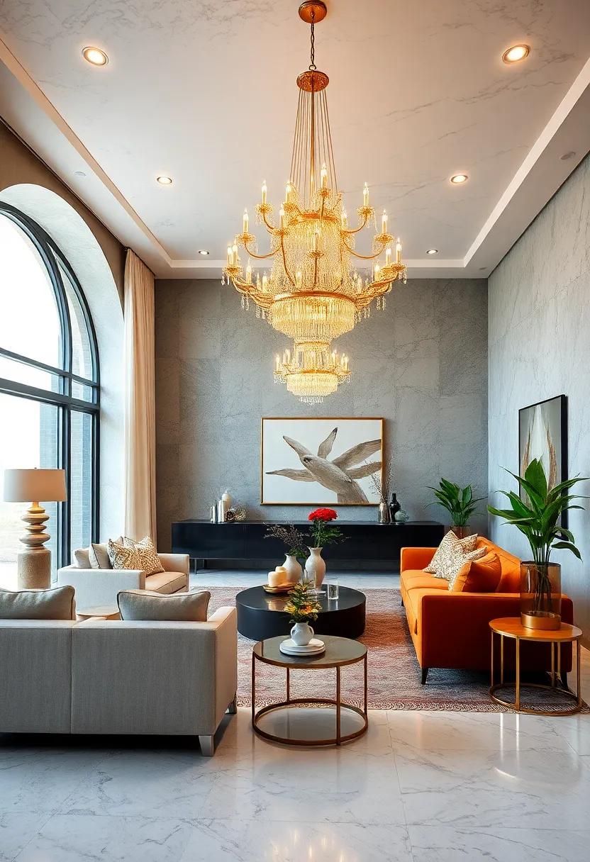 Modern Minimalism: explore sleek and ‍simple golden designs that ⁤make a ‍statement ⁤without overwhelming‍ the room, perfect⁣ for minimalist interiors