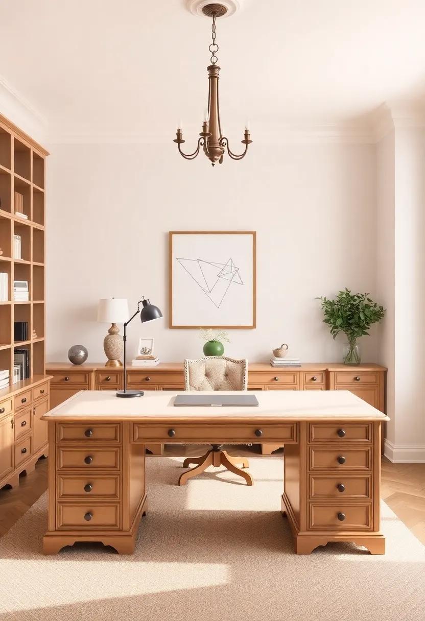 timeless Elegance: Defining the Aesthetic of Grandmillennial Home Offices