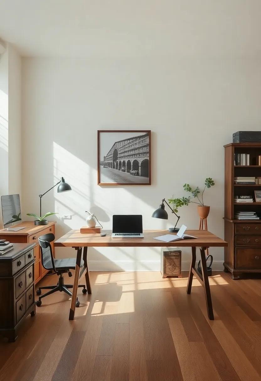 Digital Meets Analog: Integrating Technology into Rustic Office Designs