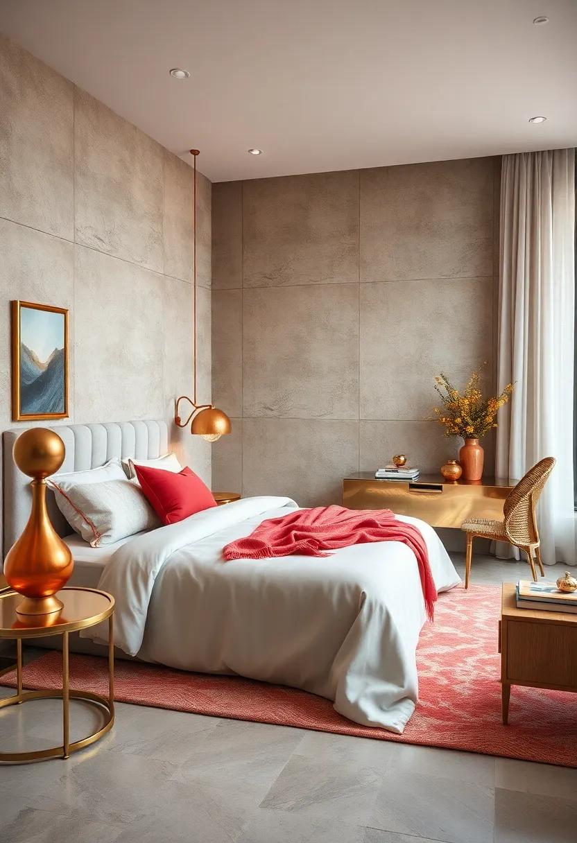 Vintage Brass Accents: Incorporate vintage brass decor items like picture frames or candle holders for a timeless richness that enhances the overall theme