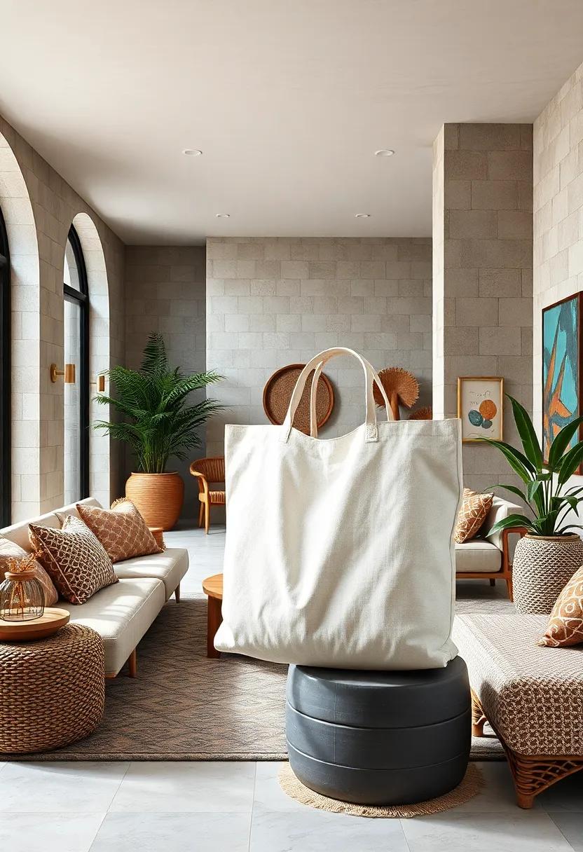 Cotton ​Canvas Tote Bag: Ideal for shopping or ‍beach days, this eco-friendly ​tote is both practical and stylish, embodying bohemian spirit