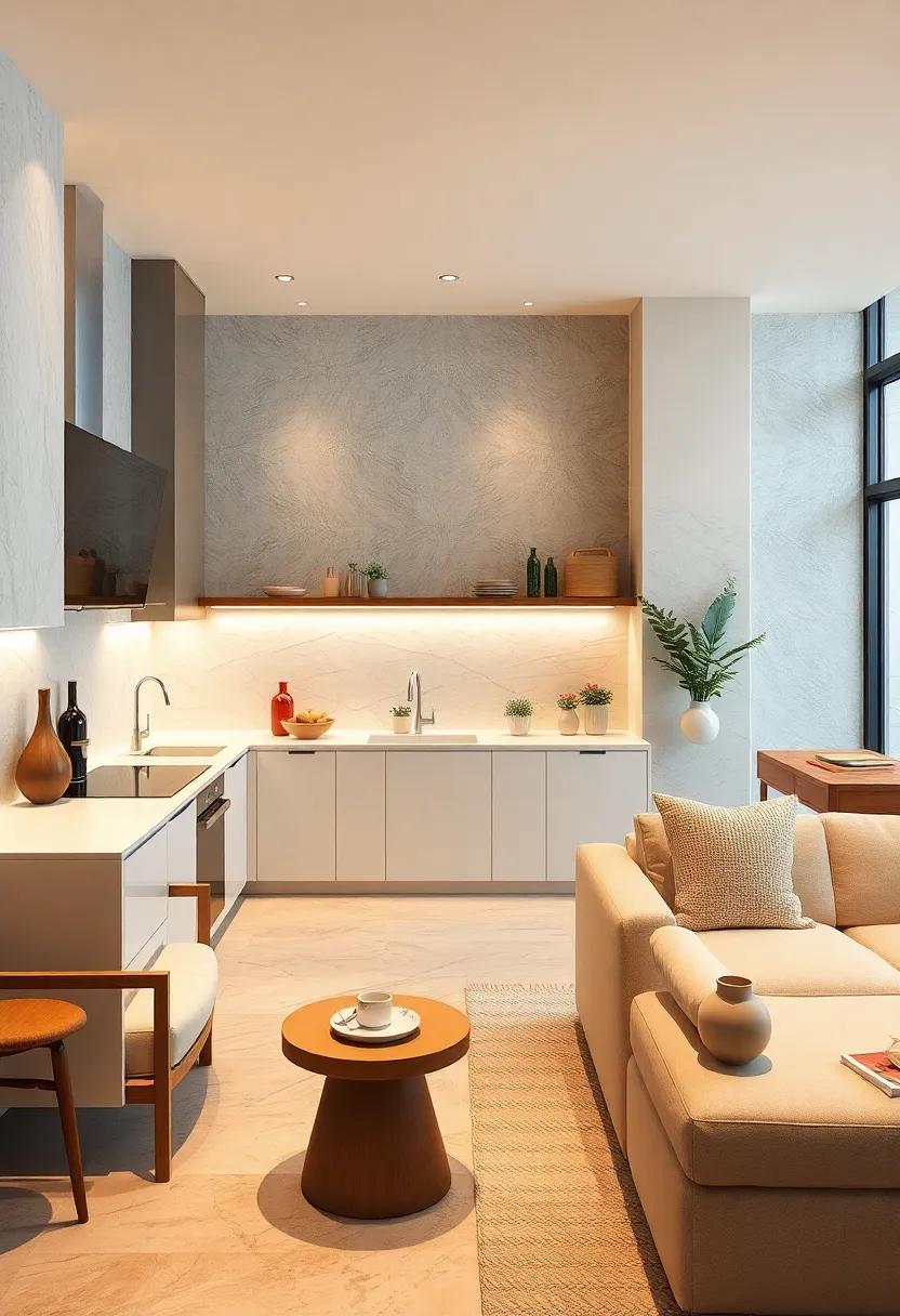 Ambient Lighting: Layer your lighting⁣ with recessed fixtures and​ under-cabinet ‍lights, allowing you to create intricate ​atmospheres for different occasions