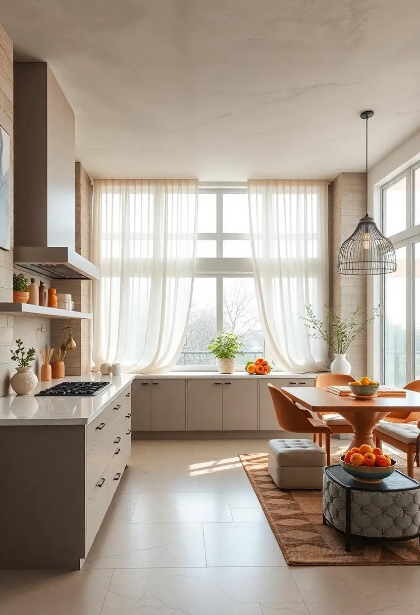 Chic Window Treatments:‍ Choose flowing,⁤ lightweight curtains in ivory or pearl shades to frame your windows beautifully and let in ample natural light