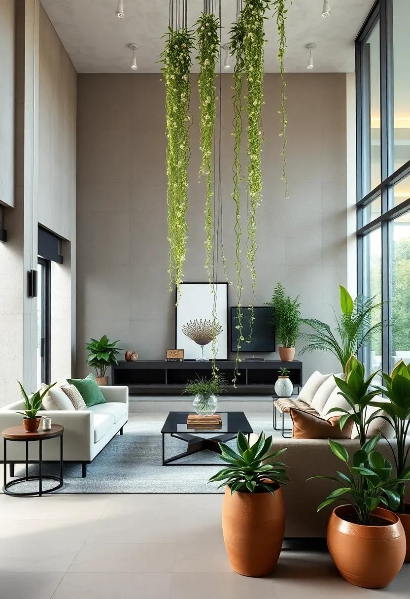String of Pearls: this succulent's unique appearance and trailing vines create an eye-catching display, especially in modern decor