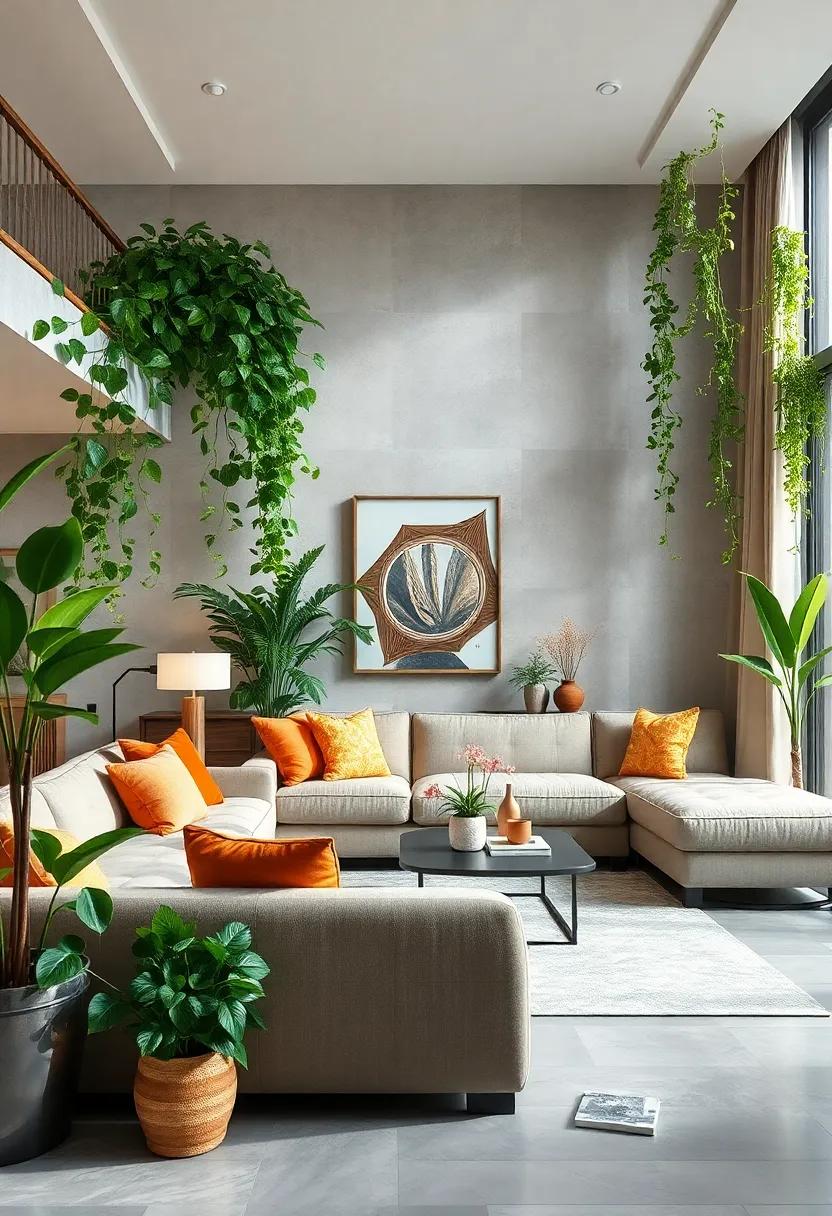 Pothos: This trailing vine can be elegantly draped from shelves or hung in planters, bringing life to empty spaces