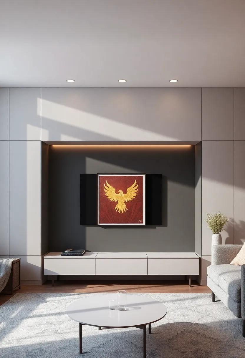 Artistic Displays: Showcasing Art Within Wall Units