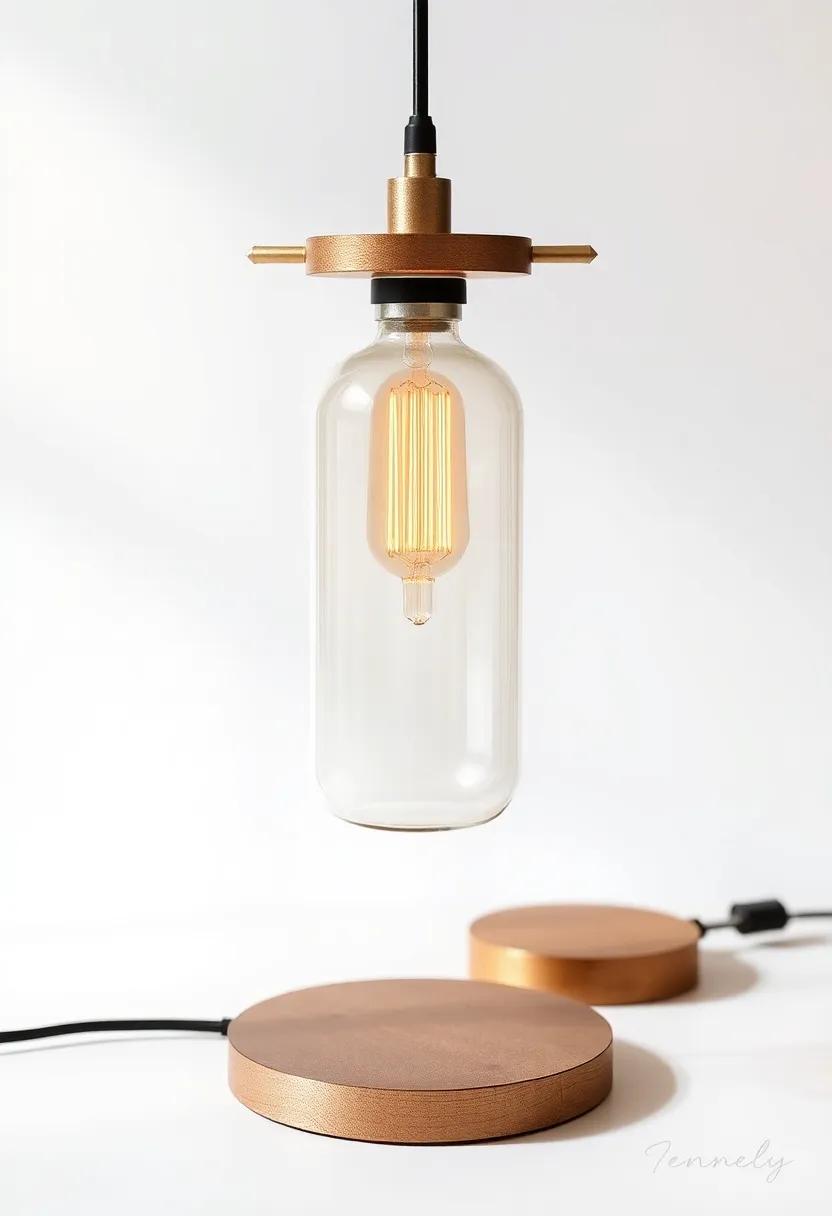 The Industrial-Style Edison Bulb Lamp: A nod to vintage factories, this lamp showcases exposed Edison bulbs, bringing a rustic yet refined flair to your space