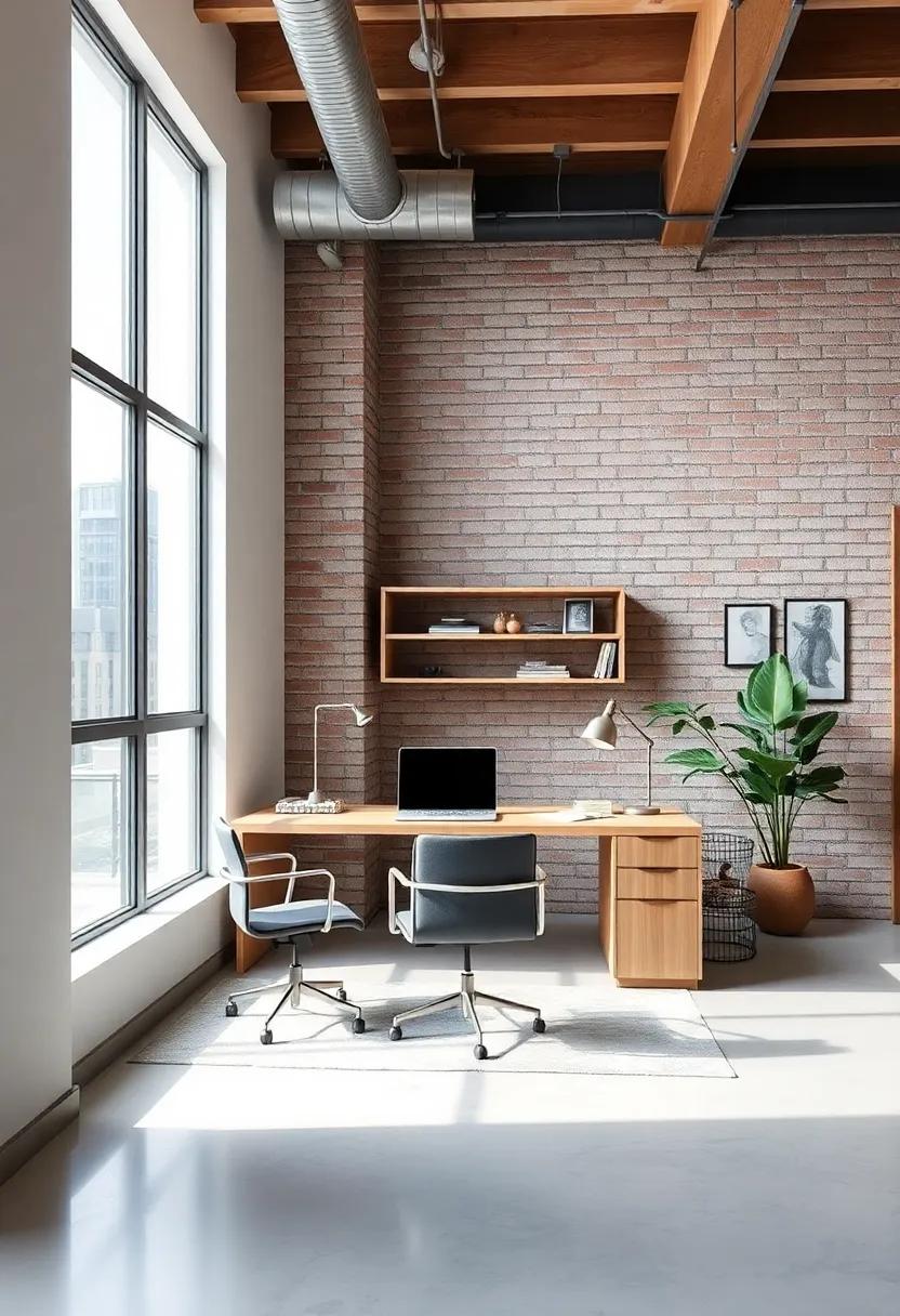 Creating a Functional Home Office in a High-End Loft Environment