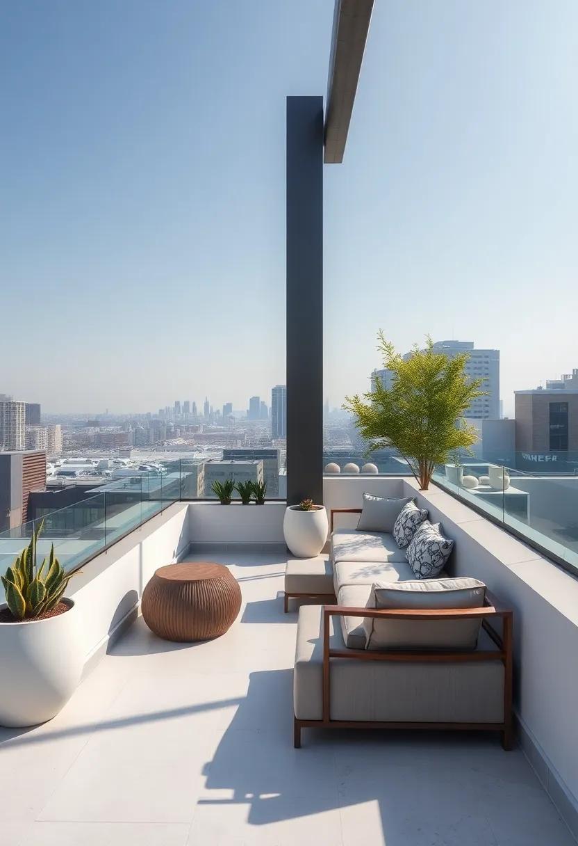 Elevated Outdoor Spaces: Rooftops and Balconies with a View