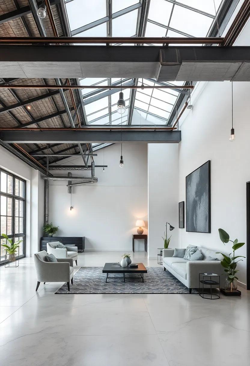The Fusion of Industrial Design and Modern Elegance in Loft Settings